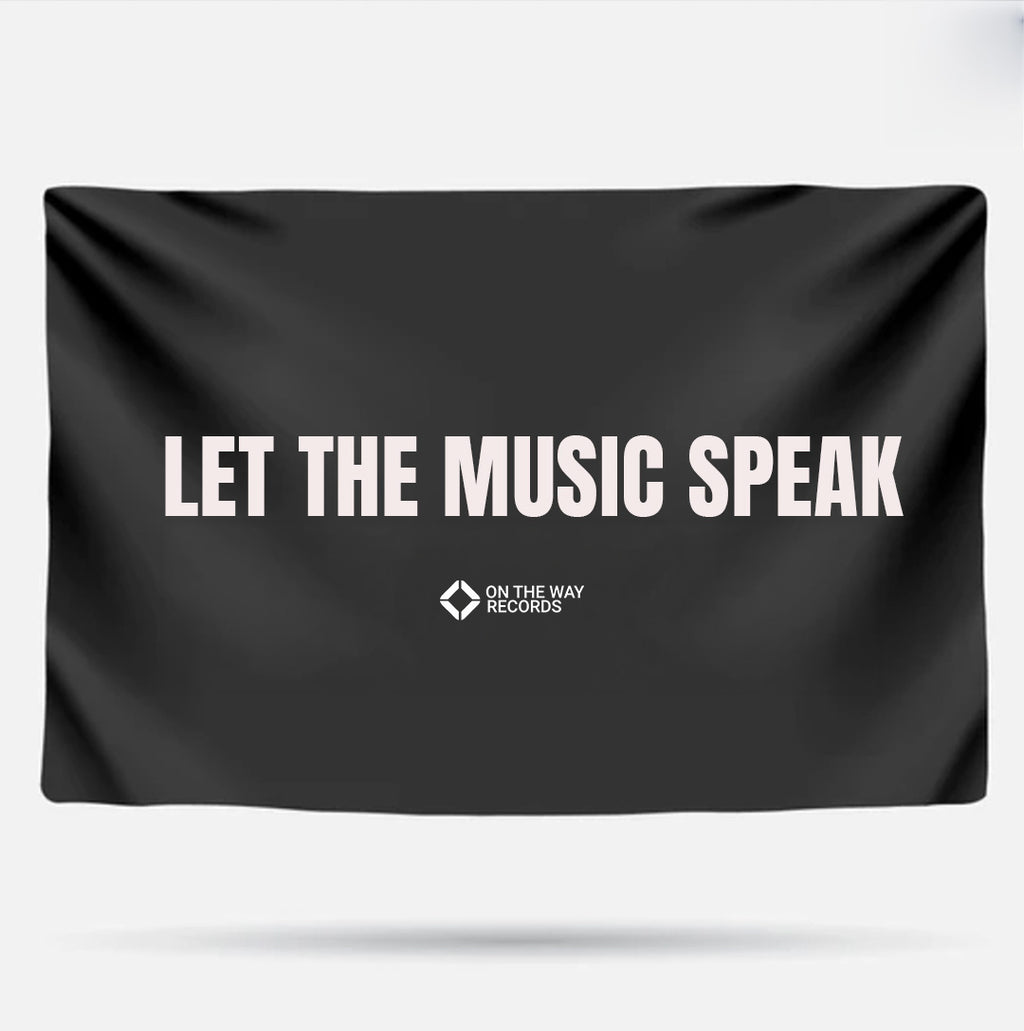 Let The Music Speak Flag