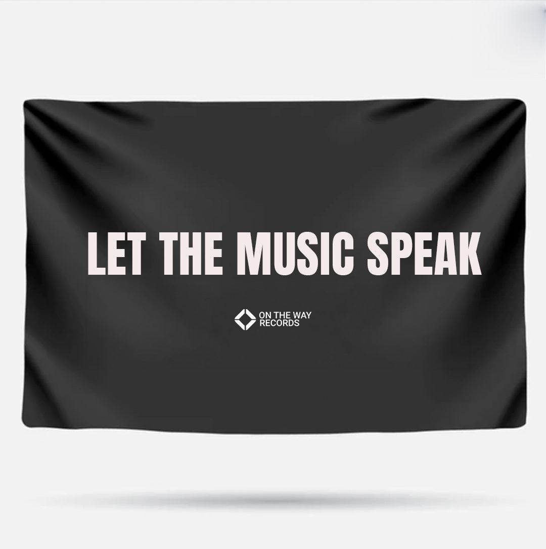 Let The Music Speak Flag