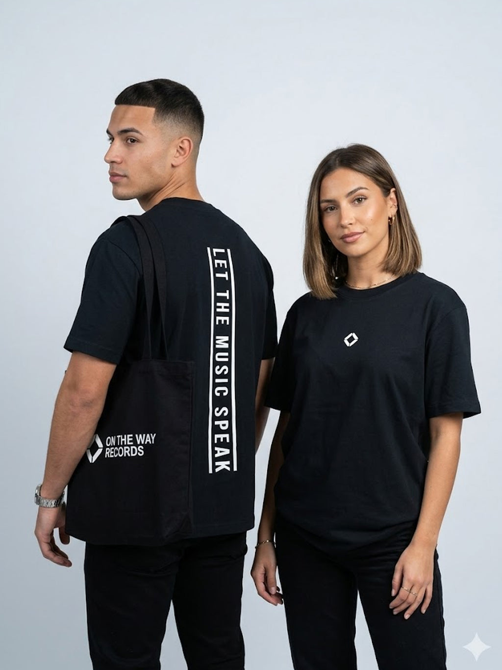 On The Way Records Canvas Tote Bag
